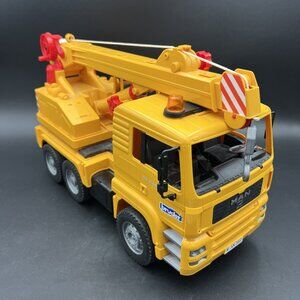 Bruder Man Tele Crane TC-4500 TGA 41.440 Construction building Toy GERMANY -B